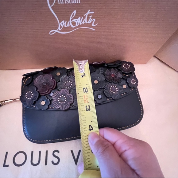 Coach Wristlet or Crossbody Wallet with unbranded Bronze Chain ๐ Clearance - Picture 14 of 15